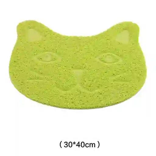 Tapete Sintetico Kitty Verde 40x30cm