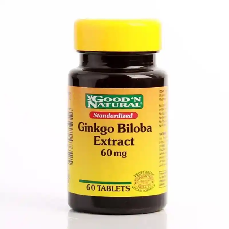 Ginkgo Biloba 60 Mg X 60 Tab - Good‘n Natural