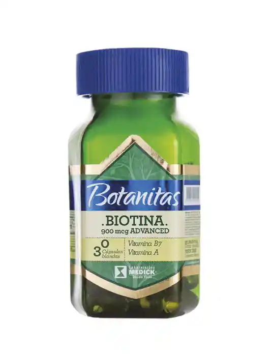 Biotina 900 Mcg Advanced X 30 Cápsulas Blandas