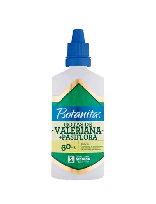 Gotas De Valeriana + Pasiflora 60ml