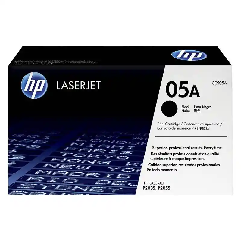 Toner Hp 05a Negro Laserjet Original (ce505a)