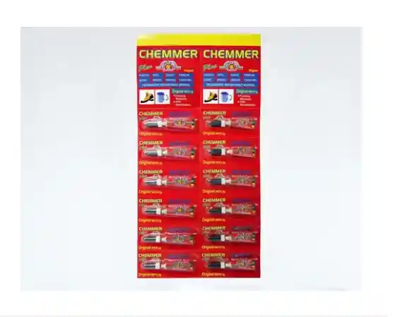 Super Glue, Pega Loca, Pega Instantanea X 12 Unidades