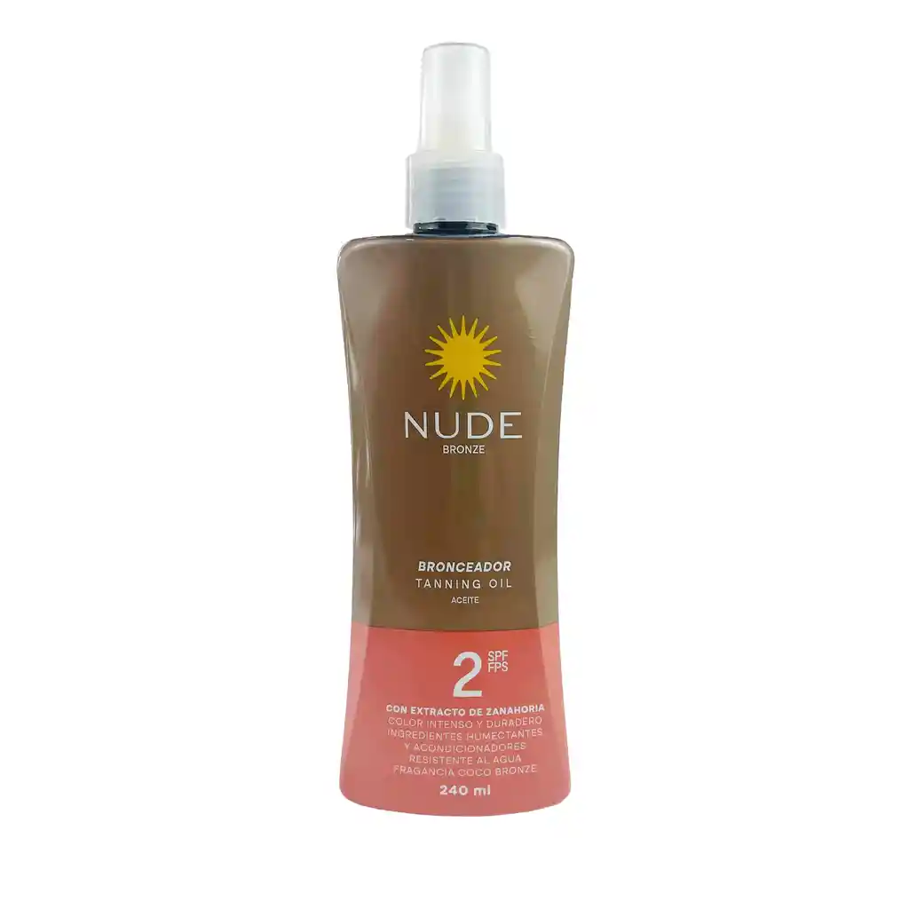 Nude Aceite Bronceador 240Ml