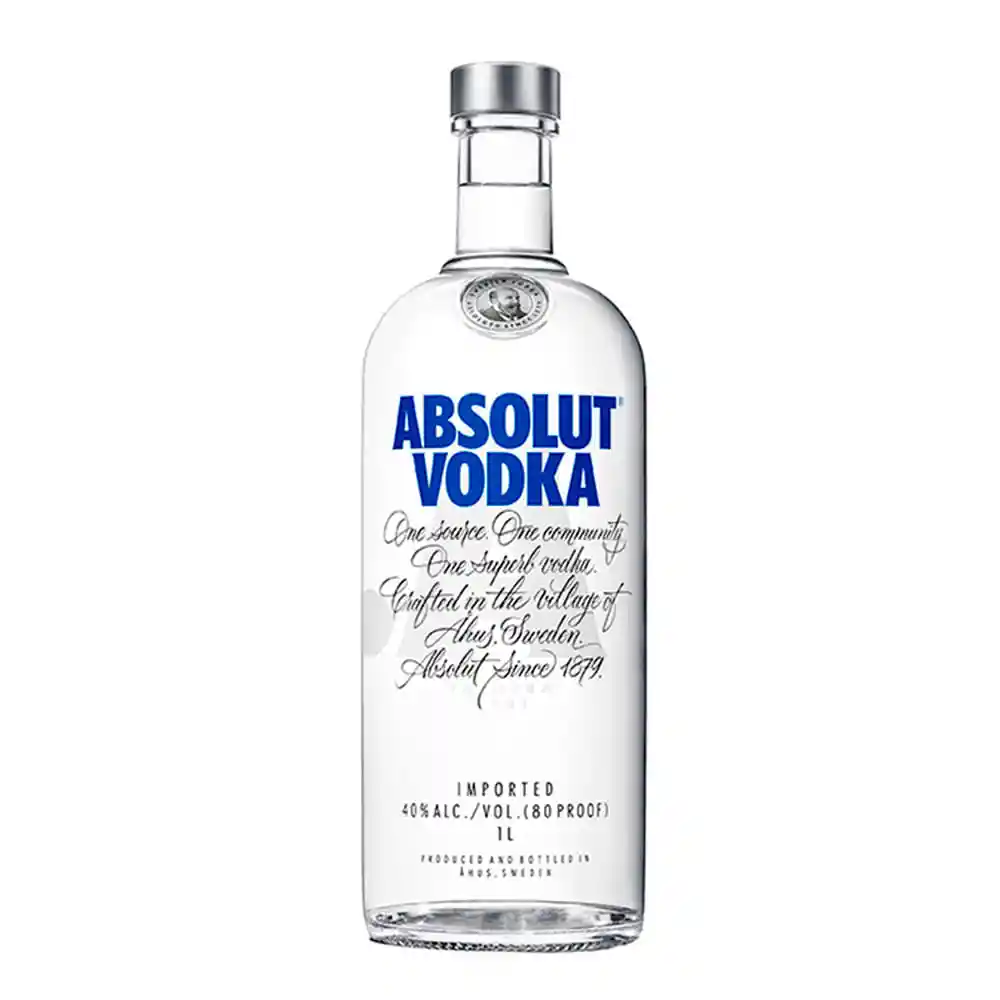 Absolut Vodkavodka Litro 1000 Ml