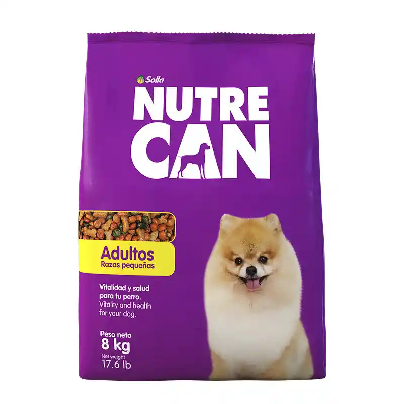 Nutrecan Adulto Raza Pequeña 8 Kg