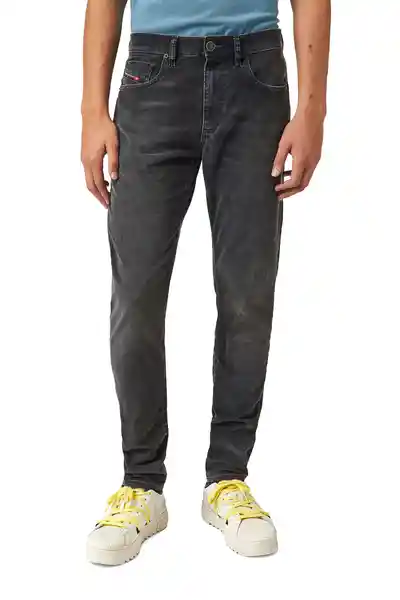 Diesel Jean D-Strukt Para Hombre Gris Oscuro Talla 33