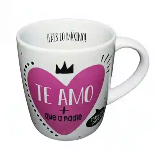 Nico Taza Mug Porcelana Te Amo Más Que A Nadie