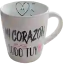 Nico Taza Mug Porcelana Mi Corazón