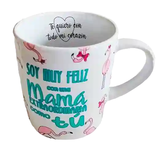 Nico Taza Mug Porcelana Soy Feliz Mamá Maravillosa