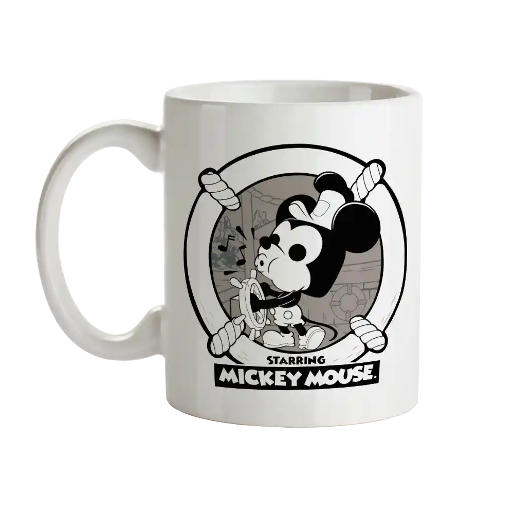 Mug Mickey Mouse Steamboat Willie Tipo Pop