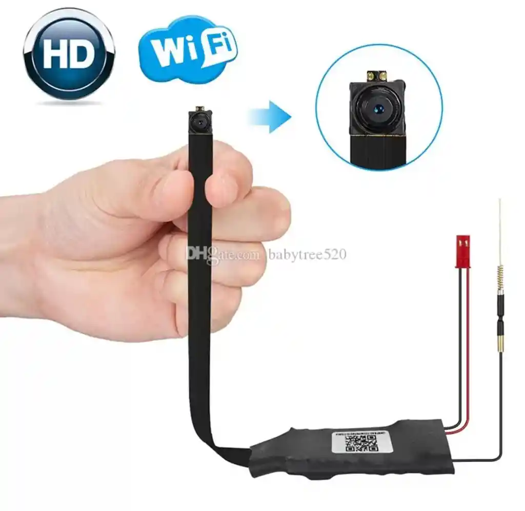 Mini 1080p Wifi Hd Oculto Cámara Ip Inalámbrica Módulo De Br