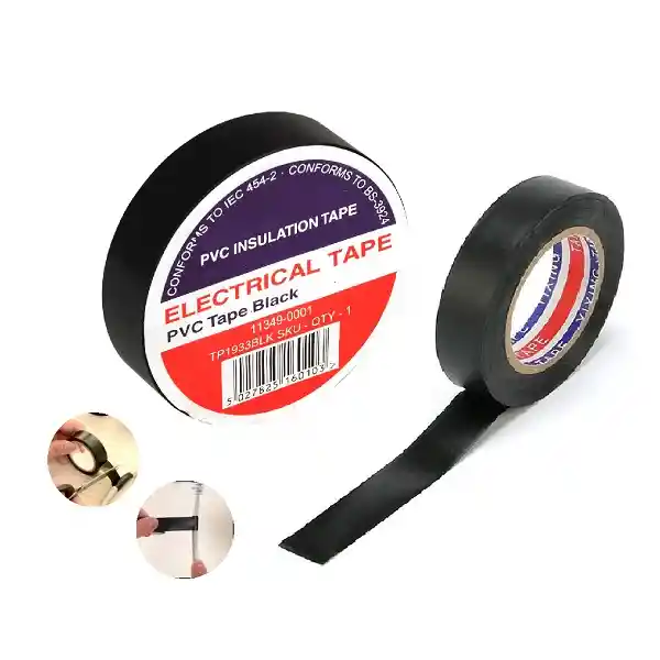 Cinta Aislante Negra Pvc X 27 Metros Eléctrica