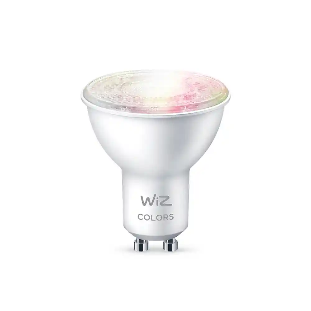 Wiz Bombillo Led Inteligente Gu10 Wi-fi Luz Fria Y Calida + Colores