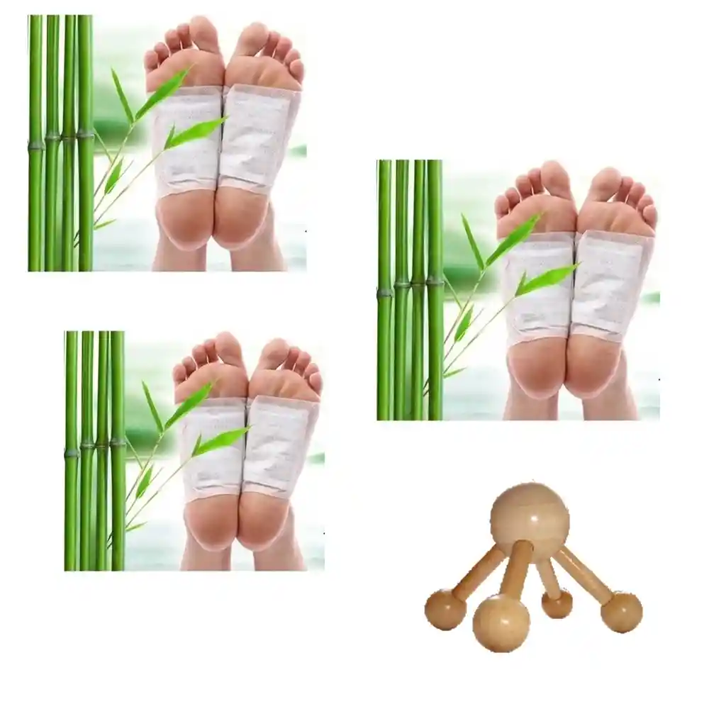 Desintoxica Parches Desintoxicantes X 6 + Obsequio (3 Pares)