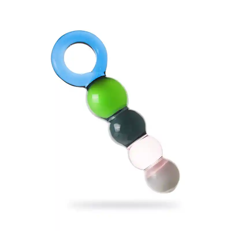 Dildo De Vidrio Multicolor