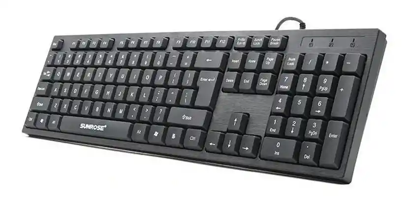 Combo Teclado En Español + Mouse Optico De Cable Usb Seisa