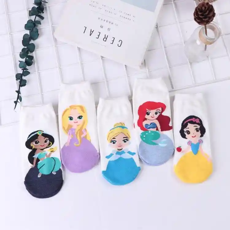 Medias Tobilleras Princesas Disney Rapunzel