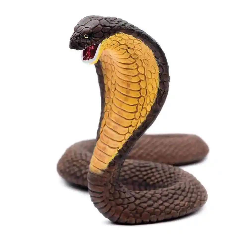 Figura Animales Serpiente Cobra Colección Para Niños Y Niñas