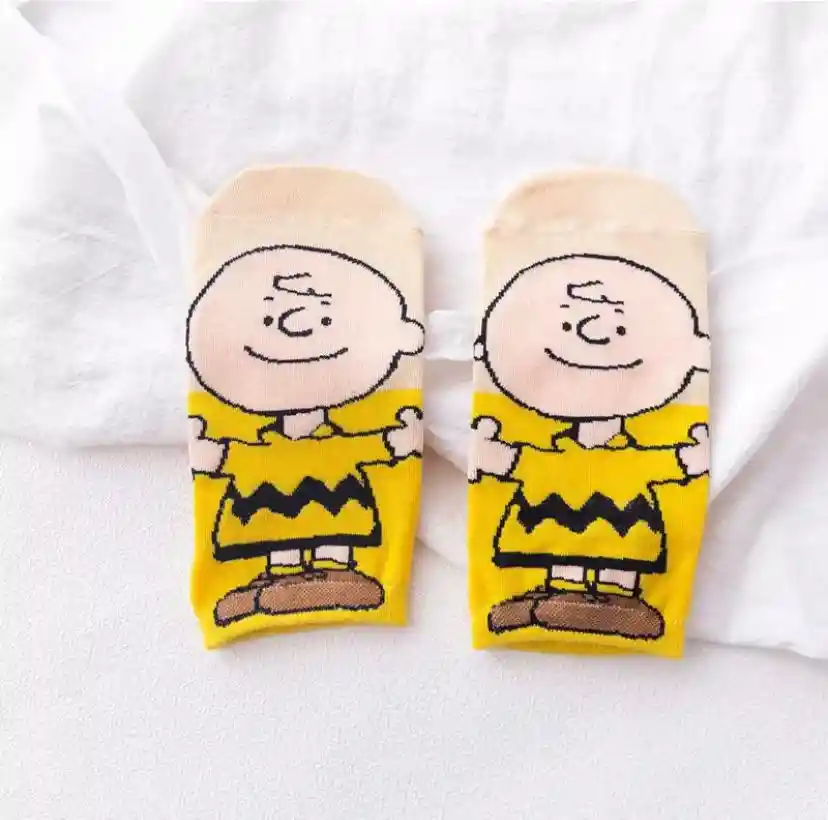 Medias Tobillera Snoopy Collection (charlie Brown)