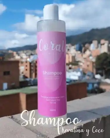 Duo Shampoo Y Bálsamo Keratina Y Coco Coral
