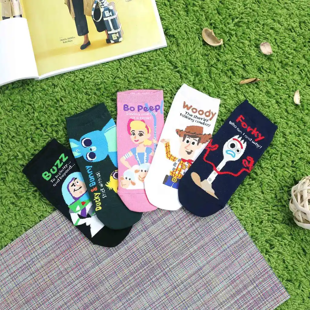 Medias Tobilleras Toy Story (ducky - Bunny)