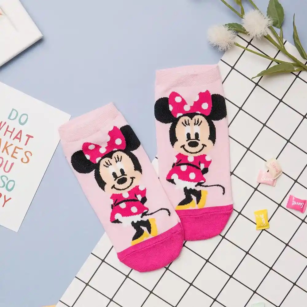 Medias Tobilleras Disney Minnie