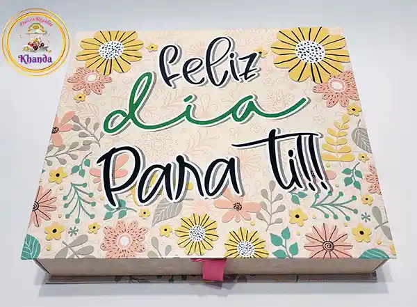 Caja Khanda Libro Dulces Surtidos - Motivos Para Mujer