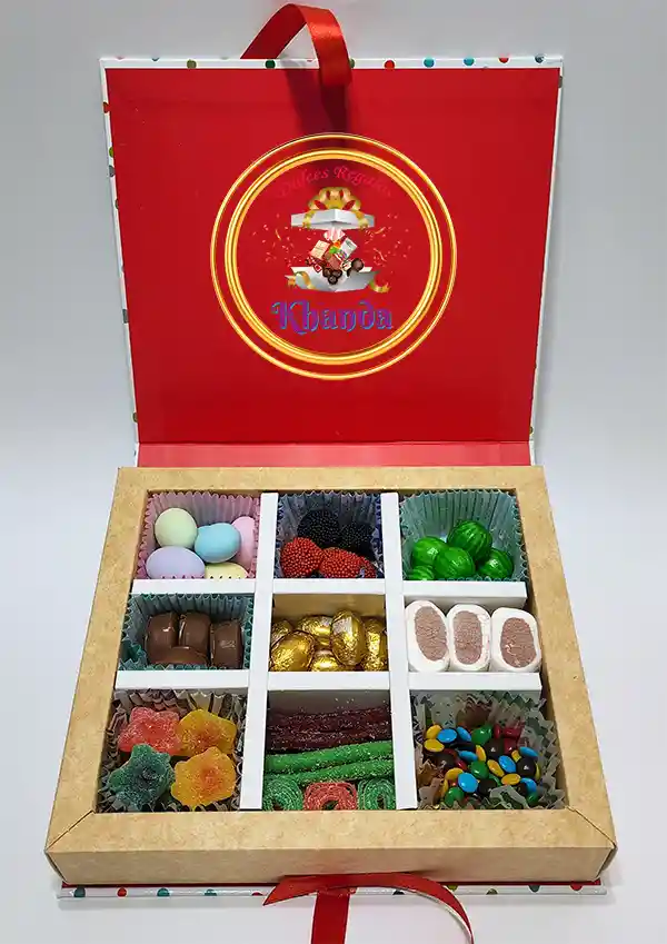 Caja Khanda Libro Dulces Surtidos - Motivos Para Mujer