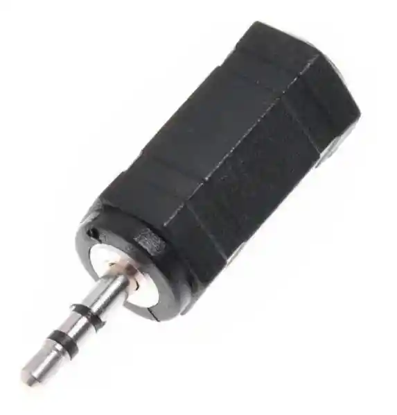 Adaptador De Audio Plug Stereo De 2.5 A Jack 3.5 Mm Stereo