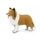 Figura De Animales Perro Collie Colección Para Niños Y Niñas