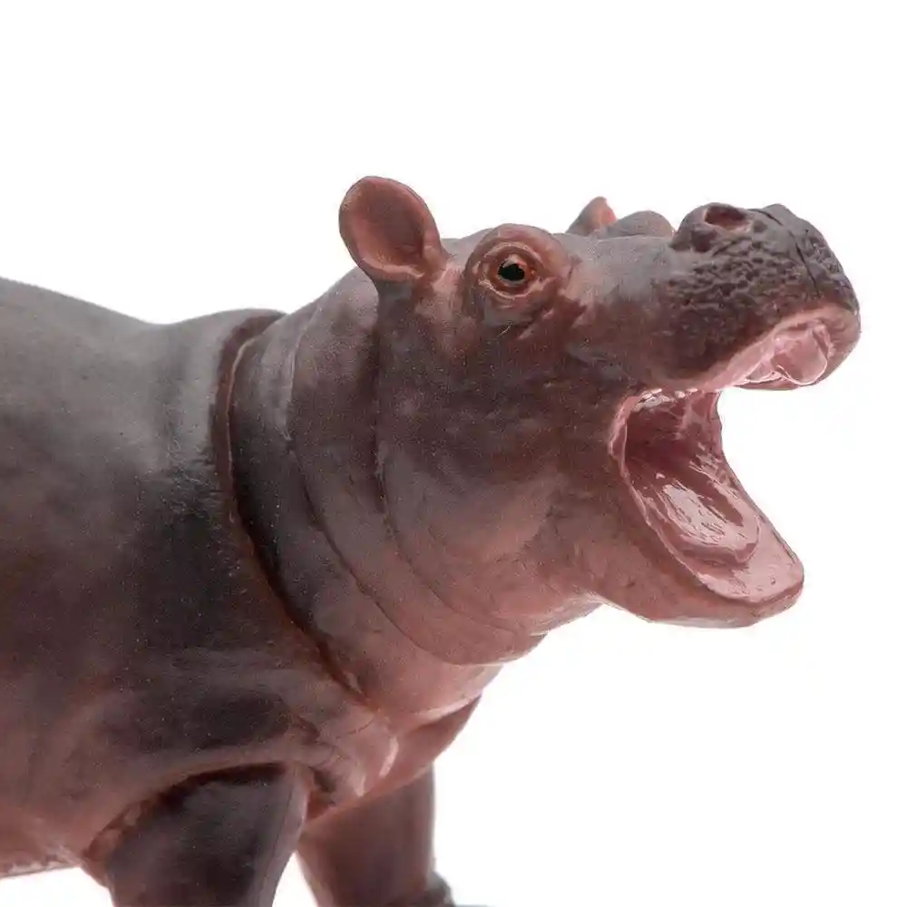 Figura Animales Hipopótamo Bebé Colección Para Niños Y Niñas
