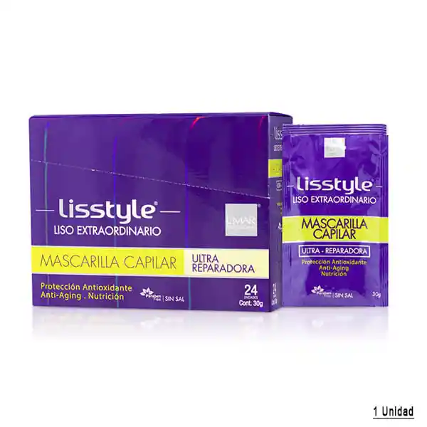 L Mar Mascarilla Capilar Lisstyle X 30gr