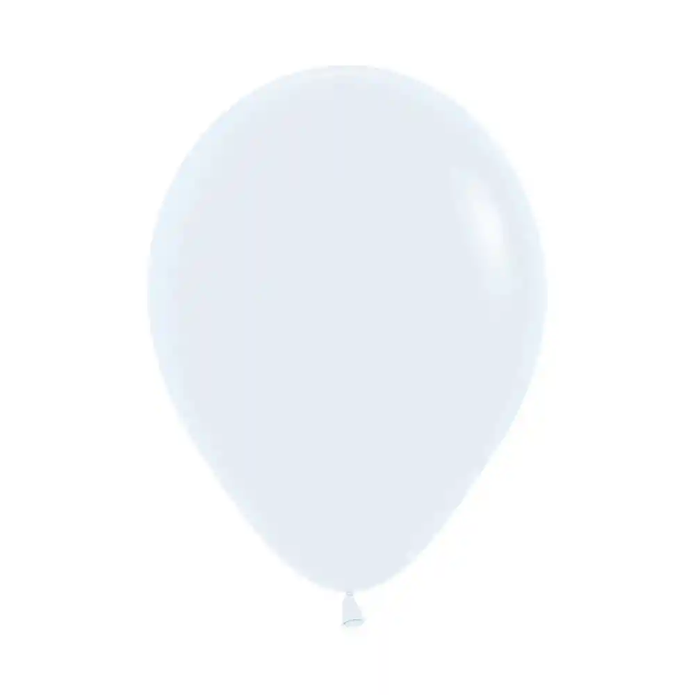 Globos R12 Color Blanco