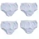 Panties Para Bebe O Niña Clasicos Estampados Por (4) Unidades
