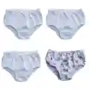 Panties Para Bebe O Niña Clasicos Estampados Por (4) Unidades