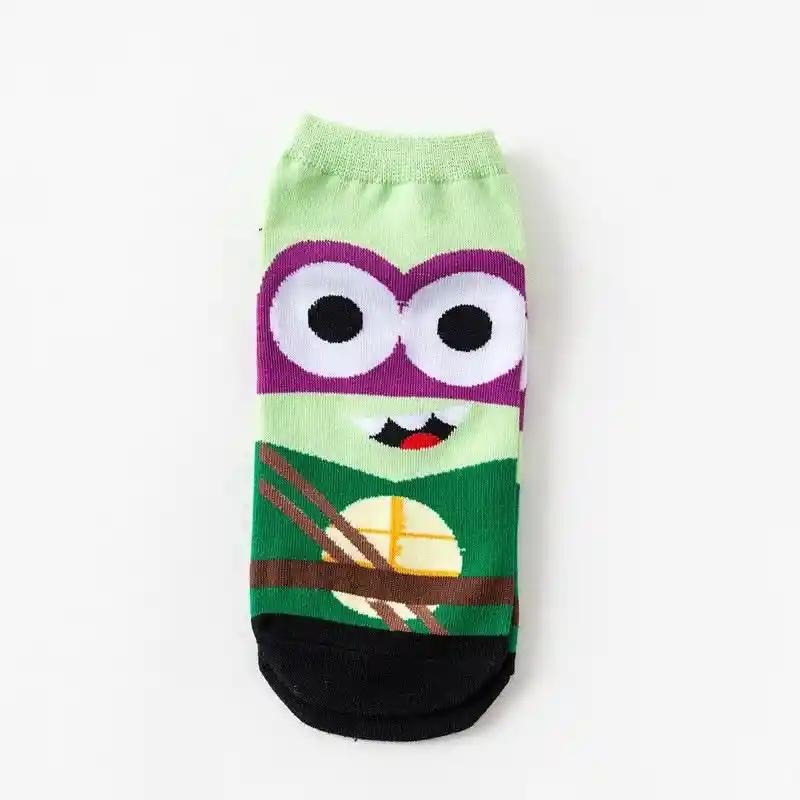 Medias Tobilleras Tortugas Ninja