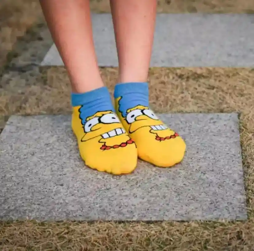 Medias Tobilleras Los Simpson Marge