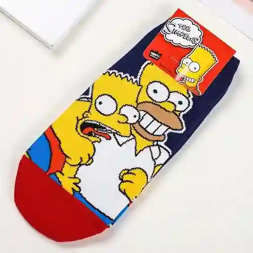 Medias Tobilleras Los Simpson (homero - Bart)