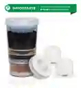 Kit De 4 Repuestos Para Filtro Purificador De Agua Con Capacidad Para 21,24,28 Litros