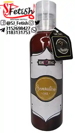 Aceite Comestible Sensation Oil Chocolate 60 Ml