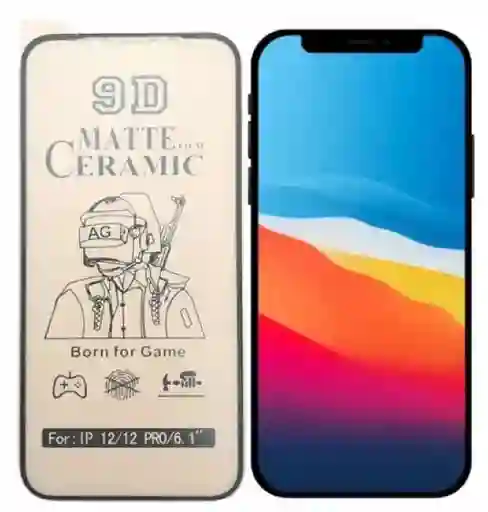 Vidrio Ceramico Mate Iphone 12/12 Pro