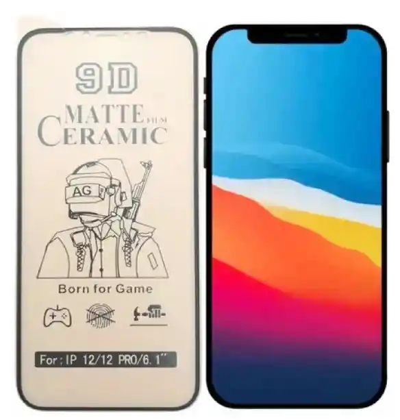 Vidrio Ceramico Mate Iphone 12/12 Pro