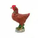 Figura Animales Gallina Bantam Colección Para Niños Y Niñas