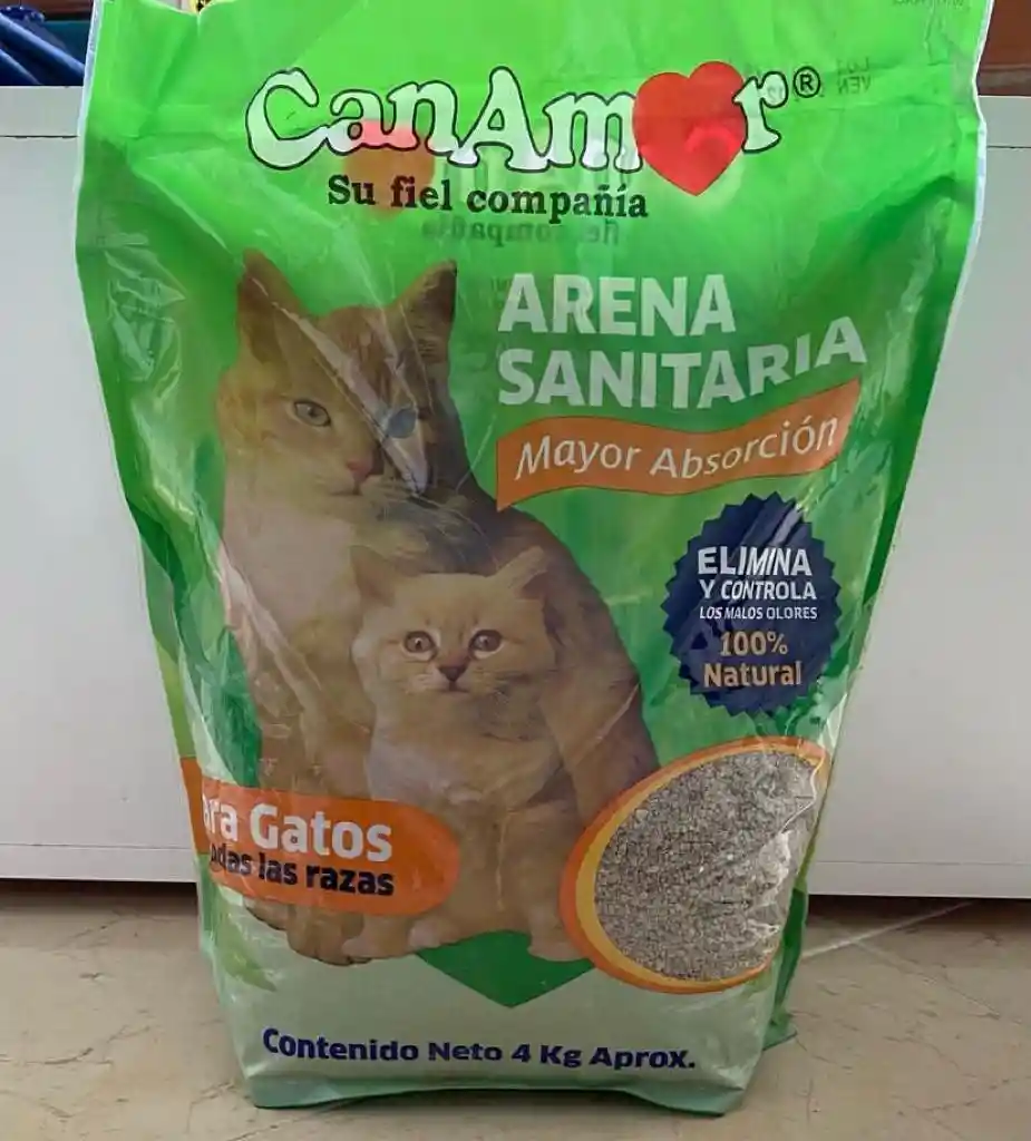  CanAmor Arena Para Gatos4 Kg 
