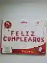 Letrero Globos Feliz Cumpleaños 14" - Colores Azul, Plateado, Multicolor, Dorado