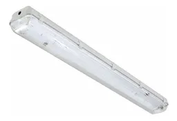 Lampara Hermética Led Dos Tubos ( Luz Blanca ) 18 W