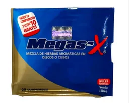 Megasex Sachet 20 Tabletas