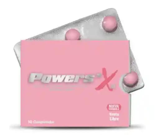 Powers X Rosado Sachets 10 Tabletas