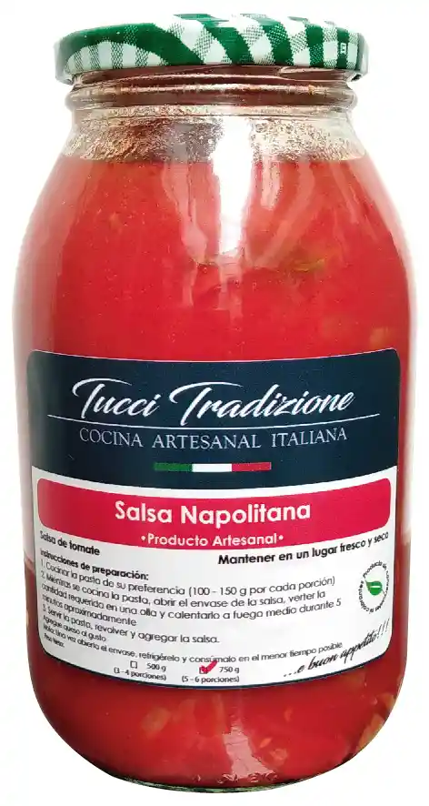 Salsa Napolitana 750 Ml