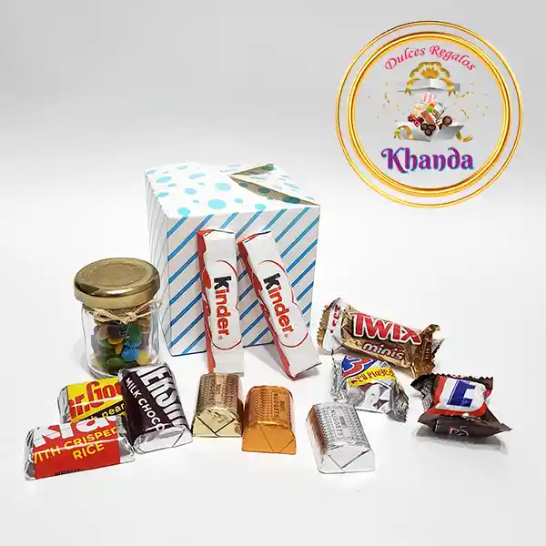 Caja Khanda Dulce Mini Sorpresa - Hombre